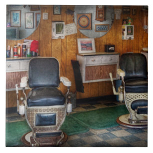 Carreau Barber - Frenchtown, NJ - Deux vieux fauteuils de