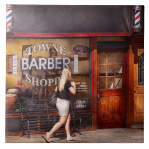 Carreau Barbier - Salon de coiffure - Temps pour une coupe