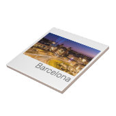 Carreau Barcelona Plaza de Espana Catalogne Espagne Couche (Côté)