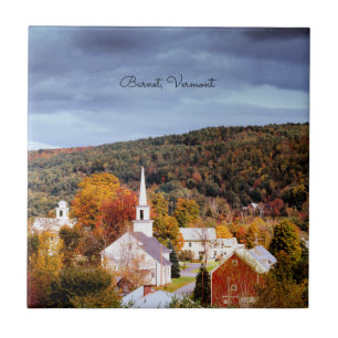 Carreau Barnet, Vermont, couleurs de l'automne