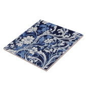 carreau baroque bleu (Côté)