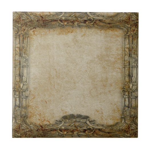 Carreau Baroque Personnalisé (Clair) (Devant)