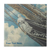 Carreau Barque Elissa Figurhead (Devant)