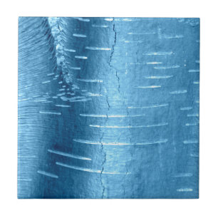 Carreau Barre d'arbre bleu