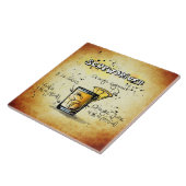 Carreau Barre d'or de recettes de tournevis Cocktail (Côté)