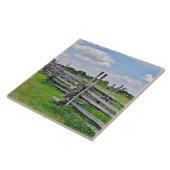 Carreau Barrière de rail fendu (Côté)