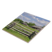 Carreau Barrière de rail fendu (Côté)