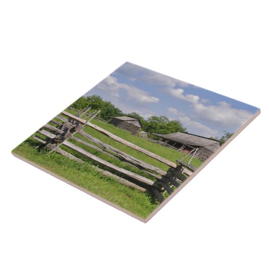 Carreau Barrière de rail fendu (Côté)