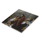 Carreau Bartolome Esteban Murillo-Retour du prodigue (Côté)