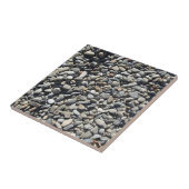 Carreau Basalte de gravier de pois (Côté)