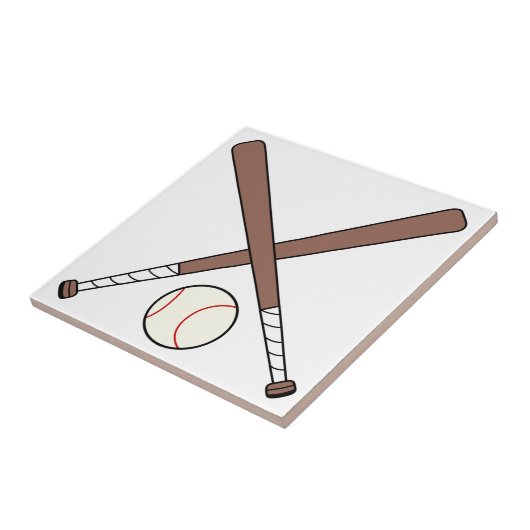 Carreau Baseball et chauves-souris (Côté)