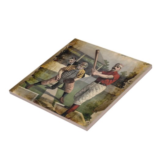 Carreau Baseball : Vintage (Côté)