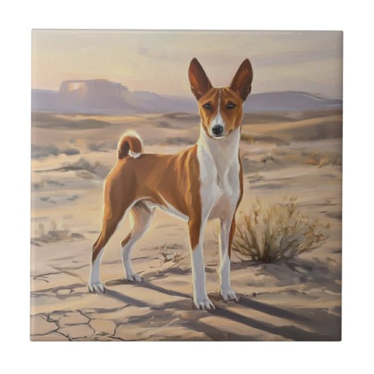 Carreau Basenji (Devant)