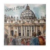 Carreau Basilicate de Saint-Pierre de San Pietro (Devant)