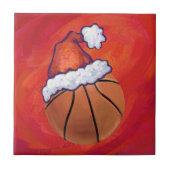 Carreau Basket-ball à Santa Hat (Devant)