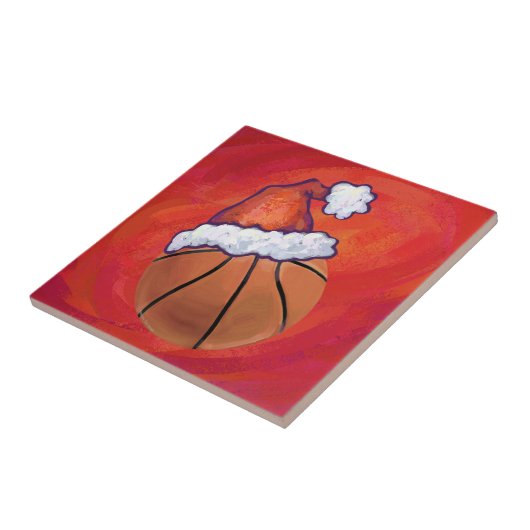 Carreau Basket-ball à Santa Hat (Côté)