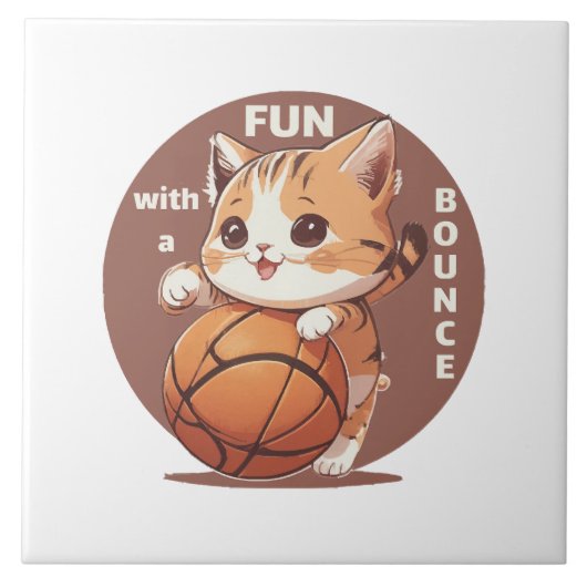 Carreau basket-ball chat (Devant)