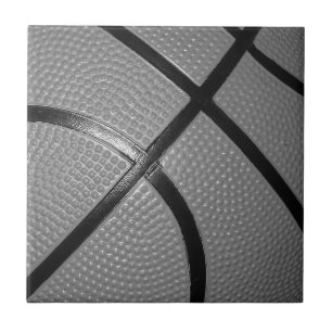 Carreau Basket-ball noir et blanc