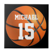 Carreau Basket-ball Votre nom (Devant)