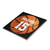 Carreau Basket-ball Votre nom (Côté)