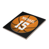 Carreau Basket-ball Votre nom (Côté)