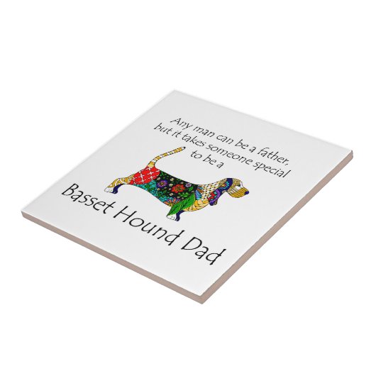 Carreau Basset Dad Tile (Côté)