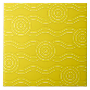 Carreau Bataille d'art autochtone