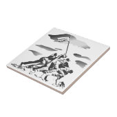 Carreau Bataille d'Iwo Jima (Côté)