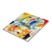 Carreau Bataille maritime de Kandinsky 1913 (Côté)