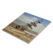 CARREAU BATEAU DE NAVIGATION SUR LA PLAGE (Côté)