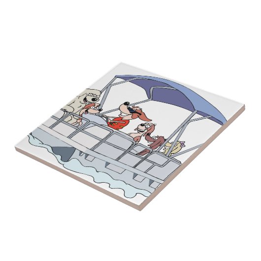 Carreau Bateau de ponton (Côté)