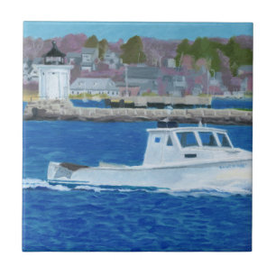 Carreau Bateau homardier Portland, Maine