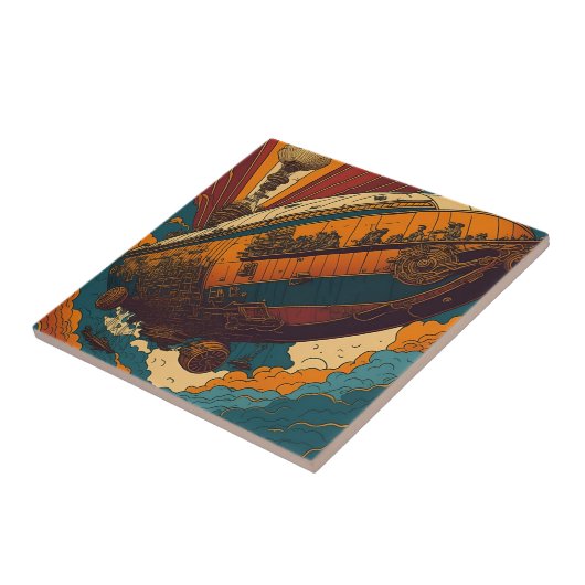 Carreau Bateau SteamPunk (Côté)