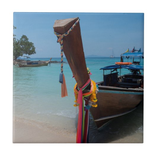Carreau Bateau thaïlandais traditionnel (Devant)