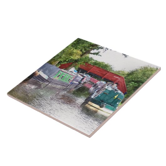 CARREAU BATEAUX DE CANAL (Côté)