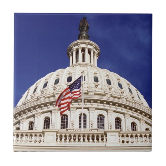 Carreau Bâtiment de capitol des USA, Washington DC (Devant)