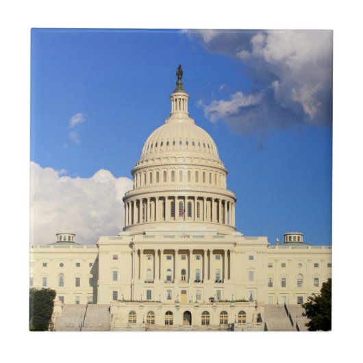 Carreau Bâtiment de capitol des USA, Washington DC, (Devant)