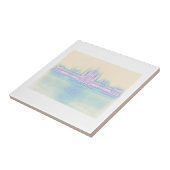 Carreau Bâtiment du Parlement de Budapest Hongrie (Côté)