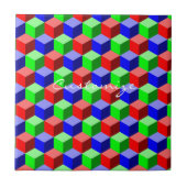 Carreau Bâtiments colorés Thunder_Cove 3D (Devant)