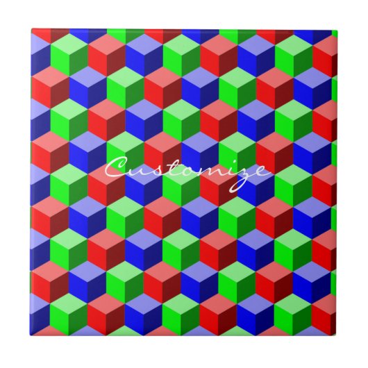 Carreau Bâtiments colorés Thunder_Cove 3D (Devant)