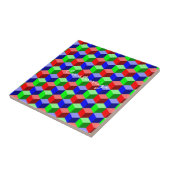Carreau Bâtiments colorés Thunder_Cove 3D (Côté)
