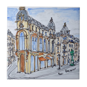 Carreau Bâtiments sur la rue Réaumur, Paris, France