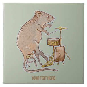 Carreau Batteur animal australien Quokka