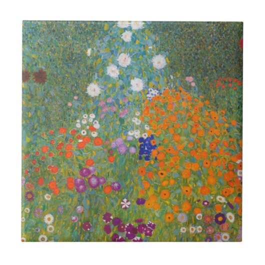 Carreau Bauerngarten - Gustav Klimt (Devant)
