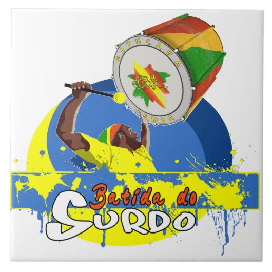 Carreau BBaC Stuff Surdo Special K Samba Batucada Brasil (Devant)