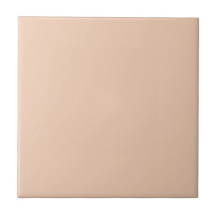 Carreau Bbeige pêche uni couleur vive