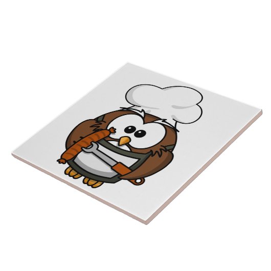 Carreau BBQ de hibou (Côté)