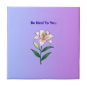 Carreau Be Kind To You Lily Self-Care (Devant)