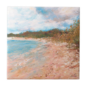 Carreau Beach Coastal Michigan Shoreline Art