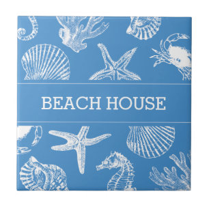 Carreau Beach House Sea Animaux Dessins Carrelage céramiqu